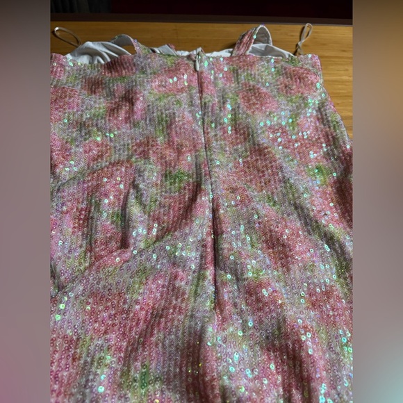 GUC Saylor- Faena Sequin Halter Dress. Size L - Picture 9 of 10